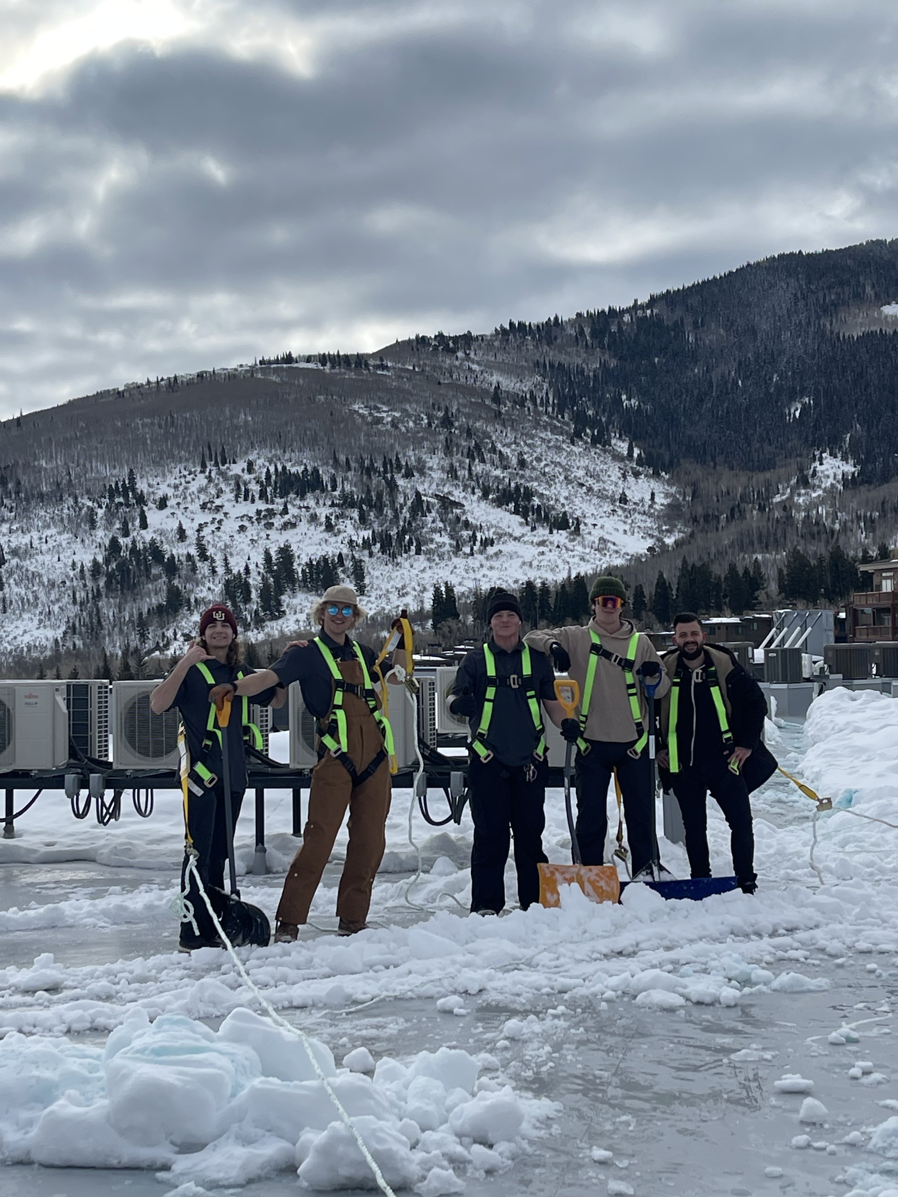 Snow removal - Roof
